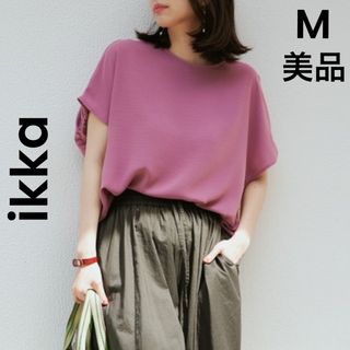 イッカ(ikka)の【ikka】イッカ 美品 ピンク プルオーバー ブラウス(シャツ/ブラウス(半袖/袖なし))