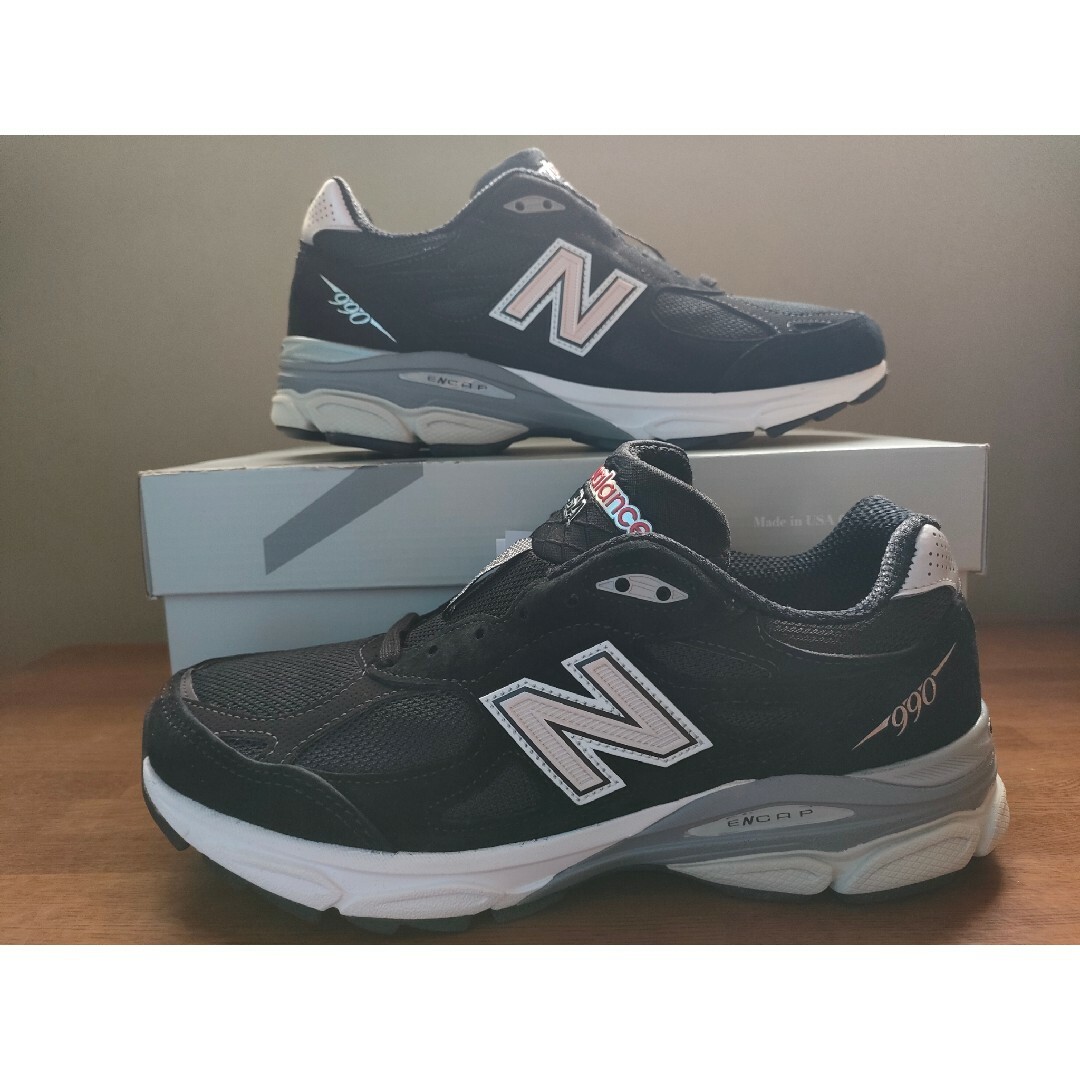 New Balance(ニューバランス)の②New Balance 990V3 "Black"26cm M990BS3 メンズの靴/シューズ(スニーカー)の商品写真