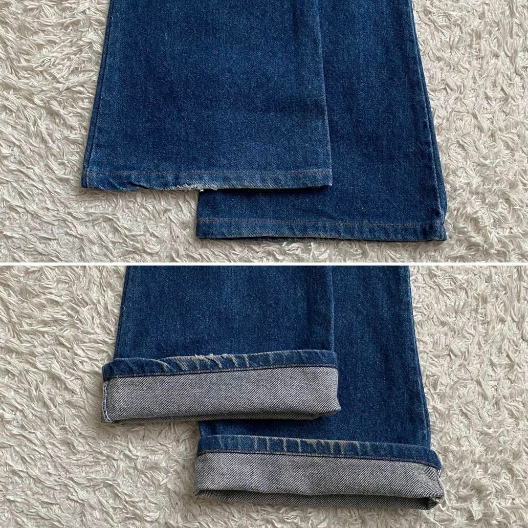 Levi's(リーバイス)の★濃紺 90s リーバイス 646 ベルボトム USA製 オレンジタブ W34 メンズのパンツ(デニム/ジーンズ)の商品写真