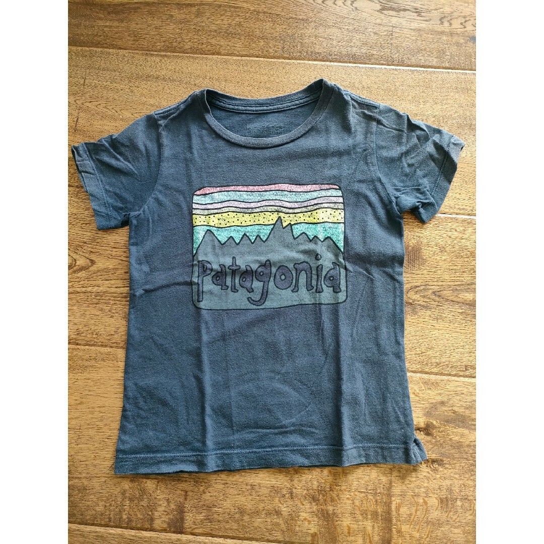 patagonia(パタゴニア)のパタゴニア　イラストプリントＴシャツ　4T キッズ/ベビー/マタニティのキッズ服男の子用(90cm~)(Tシャツ/カットソー)の商品写真