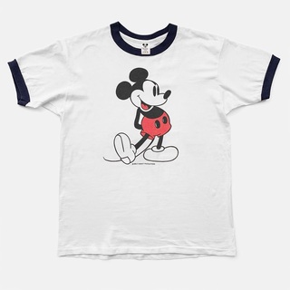 ヴィンテージ(VINTAGE)の70〜80s Disney Mickey Mouse リンガーTシャツ [XL](Tシャツ/カットソー(半袖/袖なし))