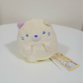 すみっコぐらし ねこ ぬいぐるみ てのり  おばけ  蓄光(ぬいぐるみ)