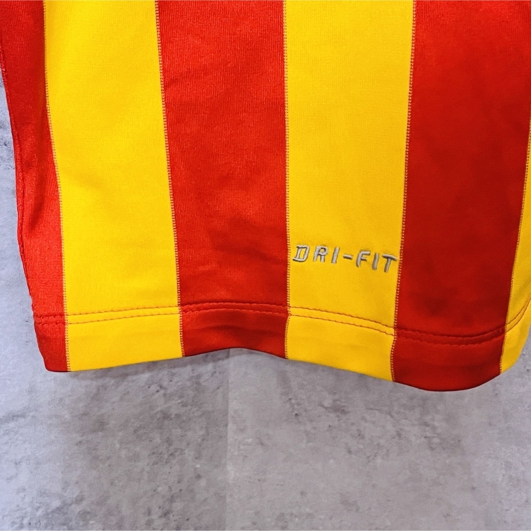 NIKE(ナイキ)のNIKE  DRI-FIT スペインゲームシャツサッカーTシャツレッド×イエロー メンズのトップス(Tシャツ/カットソー(半袖/袖なし))の商品写真