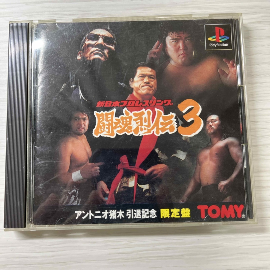 TOMMY(トミー)の新日本プロレスリング　闘魂烈伝3 限定盤 エンタメ/ホビーのゲームソフト/ゲーム機本体(家庭用ゲームソフト)の商品写真