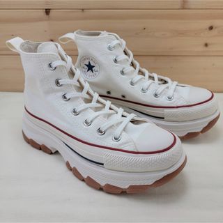 コンバース(CONVERSE)のコンバース オールスターRトレックウエーブ HI 白 23.5cm(スニーカー)