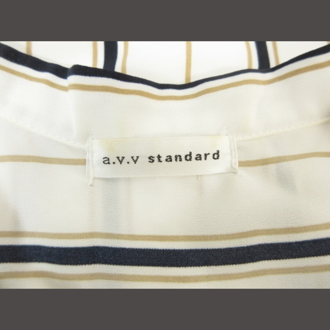 a.v.v standard カットソー ブラウス フレンチスリーブ M レディースのトップス(カットソー(半袖/袖なし))の商品写真