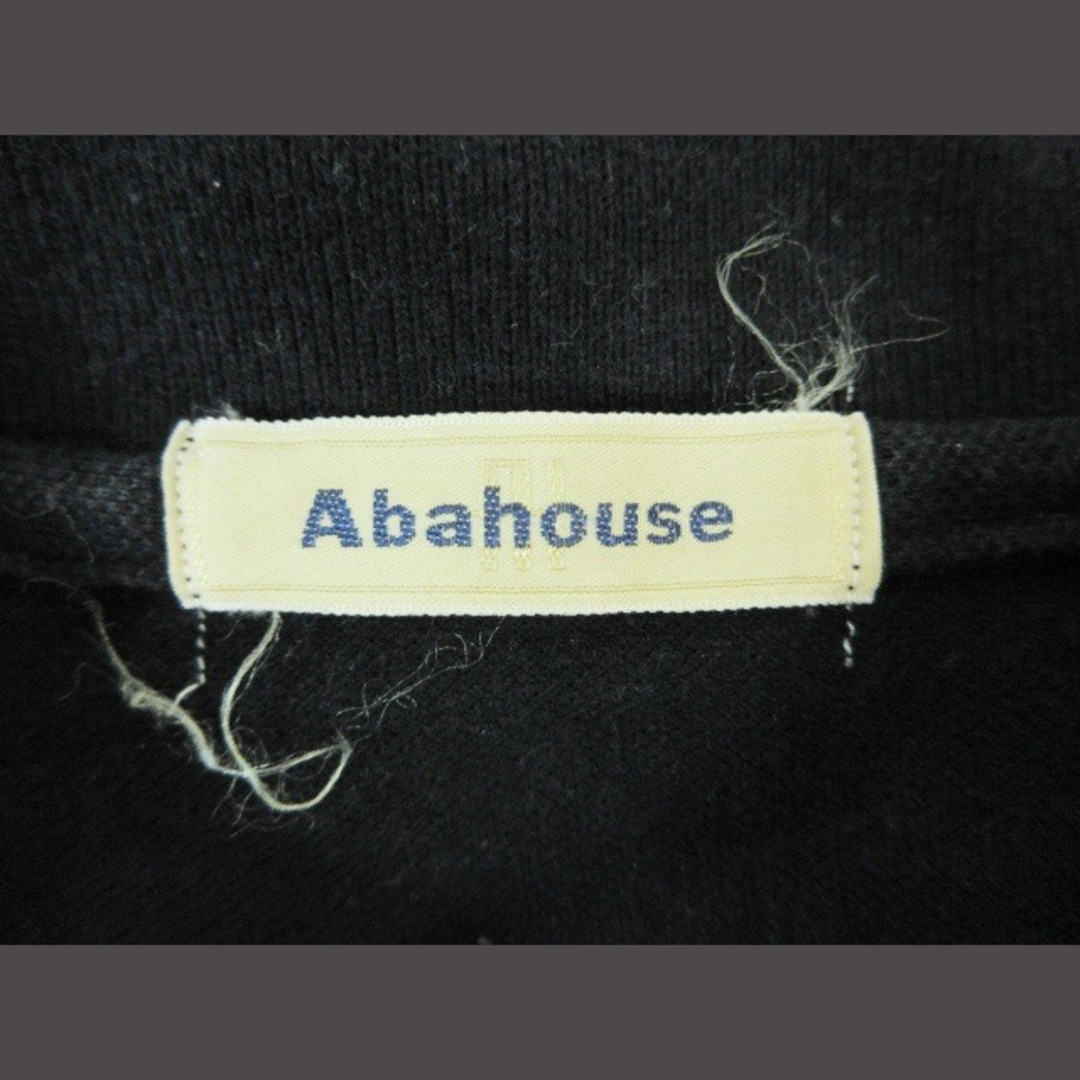 ABAHOUSE(アバハウス)のABAHOUSE ポロシャツ 半袖 ロゴ 刺繍 無地 シンプル 綿 コットン メンズのトップス(ポロシャツ)の商品写真