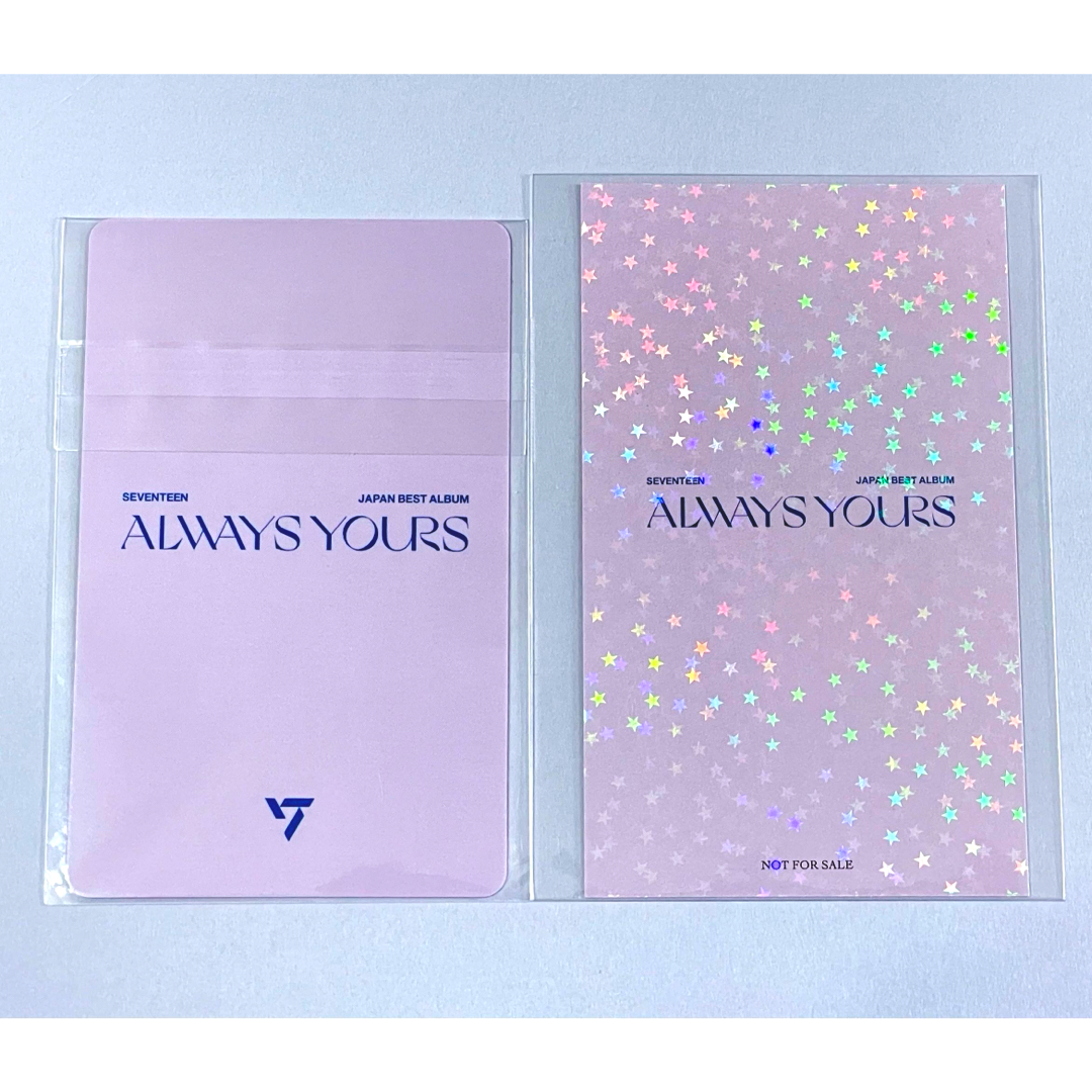 SEVENTEEN(セブンティーン)のSEVENTEEN ドギョム DK ALWAYS YOURS 店舗特典 トレカ  エンタメ/ホビーのタレントグッズ(アイドルグッズ)の商品写真