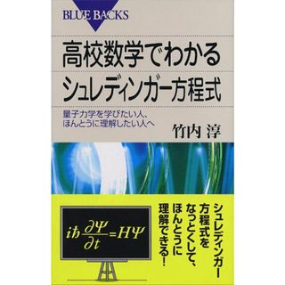 高校数学でわかるシュレディンガー方程式―量子力学を学びたい人、ほんとうに理解したい人へ (ブルーバックス)／竹内 淳(語学/参考書)