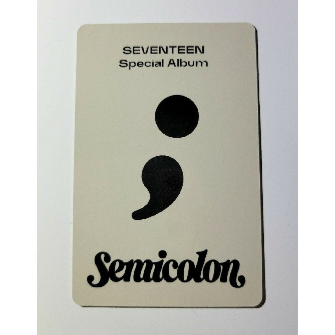 SEVENTEEN(セブンティーン)のSEVENTEEN ディノ/semicolon トレカ エンタメ/ホビーのCD(K-POP/アジア)の商品写真