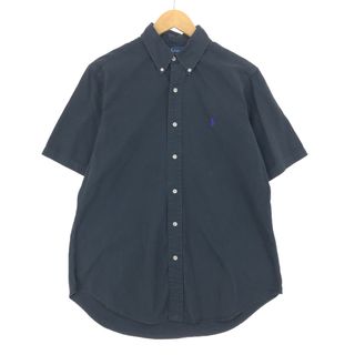 ラルフローレン(Ralph Lauren)の古着 ラルフローレン Ralph Lauren CLASSIC FIT 半袖 ボタンダウンシャツ メンズM /eaa441014(シャツ)