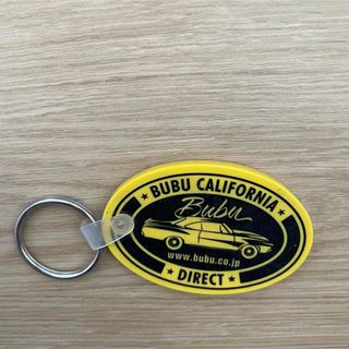 BUBU California DIRECT キーホルダー　イエロー(キーホルダー)