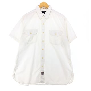 ラルフローレン(Ralph Lauren)の古着 ラルフローレン Ralph Lauren POLO SPORT ポロスポーツ 半袖 ボタンダウンシャツ メンズL /eaa441015(シャツ)