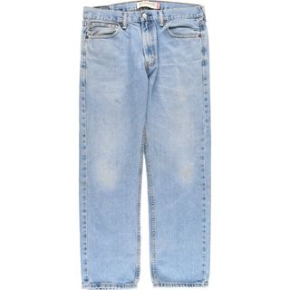 リーバイス(Levi's)の古着 リーバイス Levi's 505 STRAIGHT FIT テーパードデニムパンツ メンズw34 /eaa444458(デニム/ジーンズ)