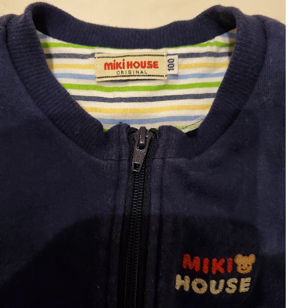 mikihouse(ミキハウス)のミキハウス　ベスト　100cm キッズ/ベビー/マタニティのキッズ服男の子用(90cm~)(ジャケット/上着)の商品写真