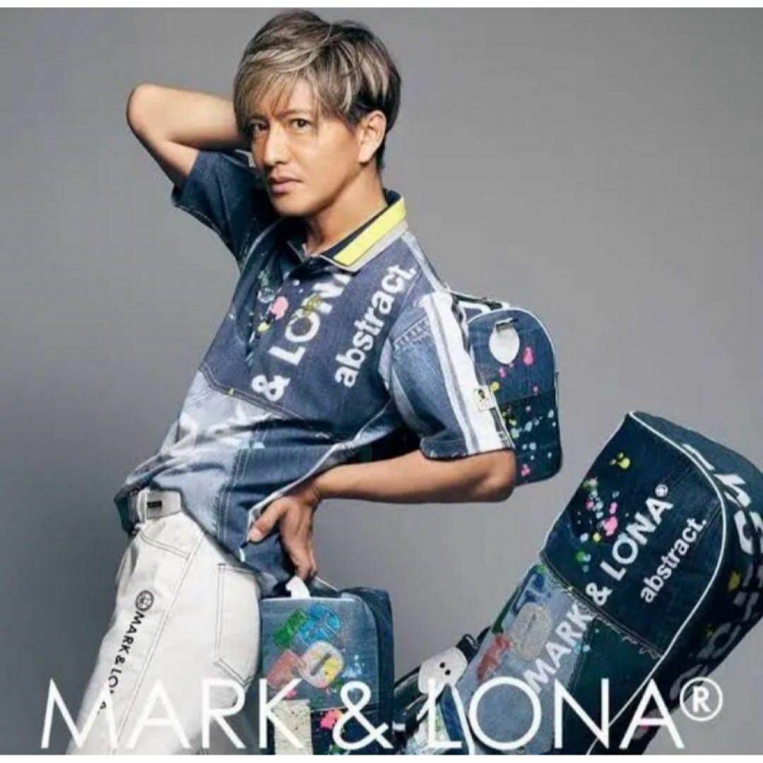 MARK&LONA(マークアンドロナ)の極美品 23SS マーク&ロナ ポロシャツ 木村拓哉着用モデル 総柄 ドクロ L スポーツ/アウトドアのゴルフ(ウエア)の商品写真