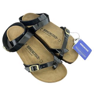 ビルケンシュトック(BIRKENSTOCK)の新品 ビルケンシュトック サンダル ヤラ ブラック 24.5(サンダル)