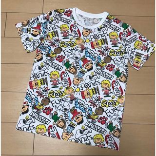 スヌーピー(SNOOPY)の美品　ユニバ　SNOOPY　Tシャツ　メンズLサイズ(Tシャツ/カットソー(半袖/袖なし))