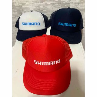 シマノ　SHIMANO　キッズ　子供　帽子　キャップ　釣り　フィッシング　3個(ウエア)