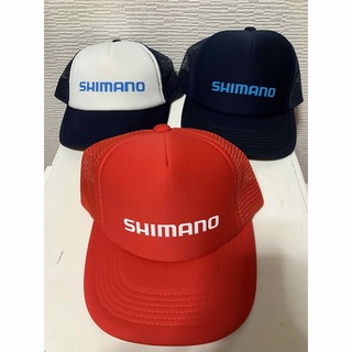 シマノ　SHIMANO　キッズ　子供　帽子　キャップ　釣り　フィッシング　3個(ウエア)