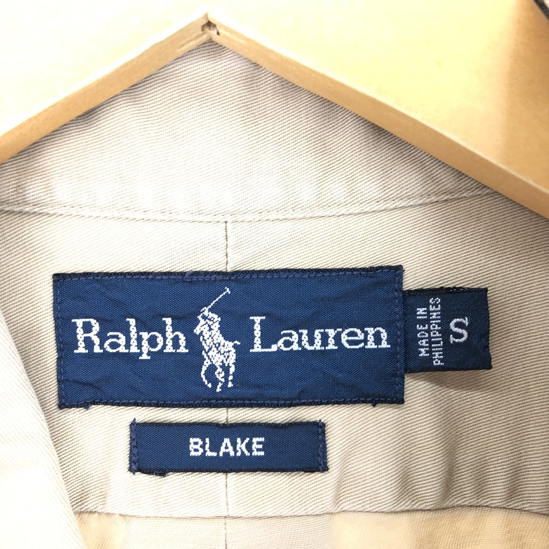 Ralph Lauren(ラルフローレン)の古着 ラルフローレン Ralph Lauren BLAKE 半袖 ボタンダウンシャツ メンズS /eaa441022 メンズのトップス(シャツ)の商品写真