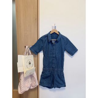 ロンハーマン(Ron Herman)の最終価格5/10🪼🏝️🩵🌟RonHerman denim all in one.(オールインワン)