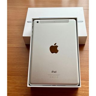 アップル(Apple)のiPad mini 2 16GB シルバー　Wi-Fi+Cellularモデル (タブレット)