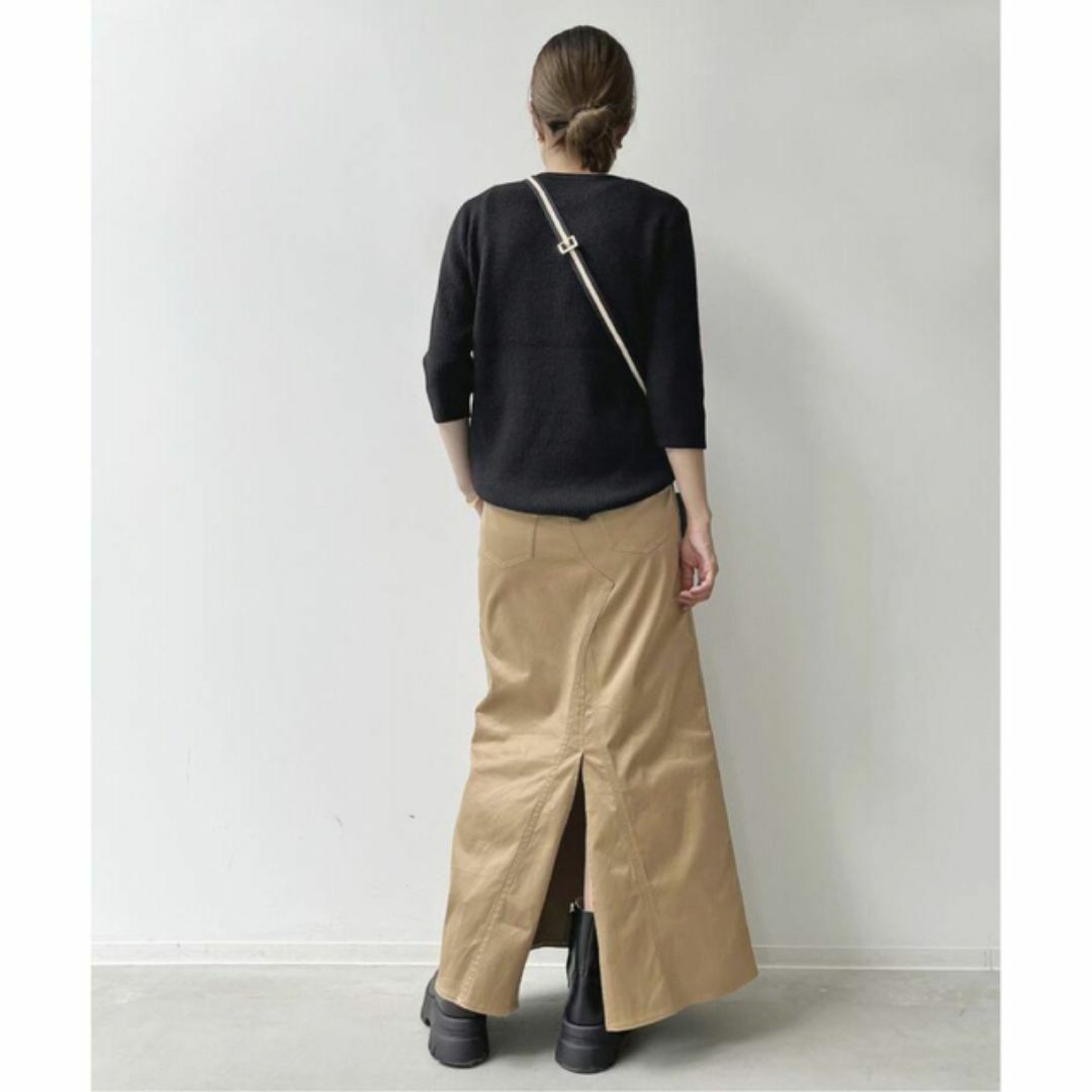 L'Appartement DEUXIEME CLASSE(アパルトモンドゥーズィエムクラス)のタグ付・アパルトモンのChino Maxi Skirt レディースのスカート(ロングスカート)の商品写真