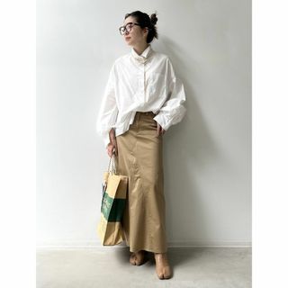 アパルトモンドゥーズィエムクラス(L'Appartement DEUXIEME CLASSE)のタグ付・アパルトモンのChino Maxi Skirt(ロングスカート)