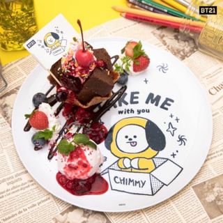 防弾少年団(BTS) - BT21  デザインプレート《CHIMMY》カフェ限定グッズ 皿 BTS