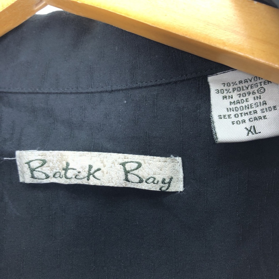 古着 BATCK BAY 半袖 レーヨンシャツ メンズXL /eaa441572 メンズのトップス(シャツ)の商品写真