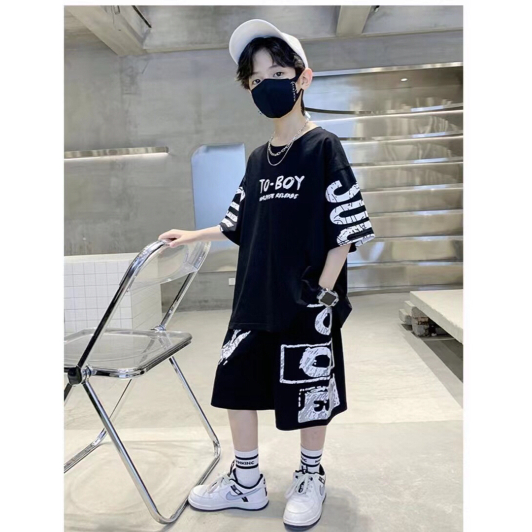 KSFB008キッズ 子供服 セットアップ トップス+ショートパンツ 男の子