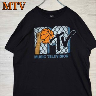 【入手困難】MTV ミュージックテレビジョン　Tシャツ　XLサイズ　海外輸入