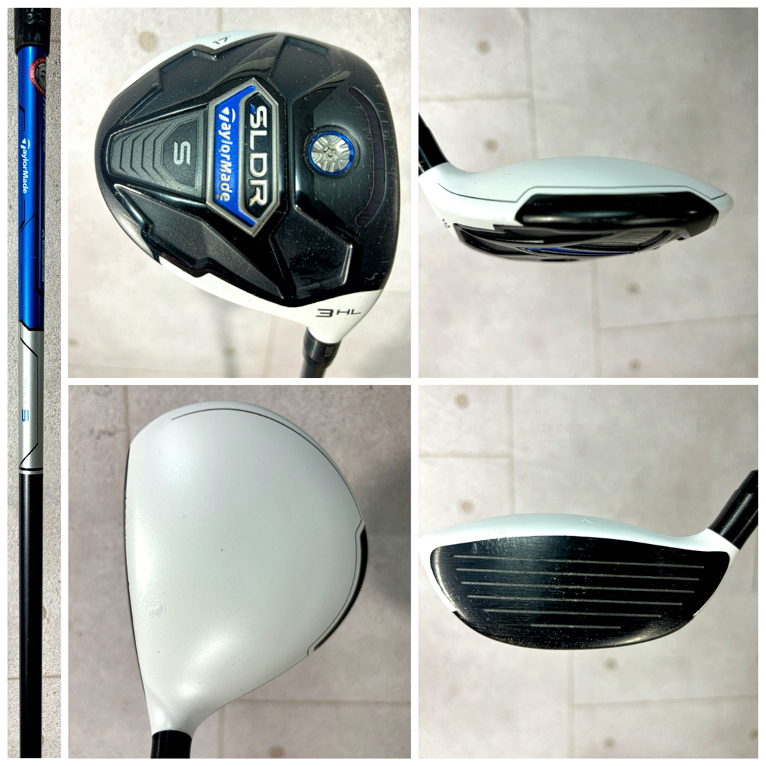 TaylorMade(テーラーメイド)のテーラーメイド ゴルフクラブセット フルセット 初心者 メンズ 中古 人気【C】 スポーツ/アウトドアのゴルフ(クラブ)の商品写真