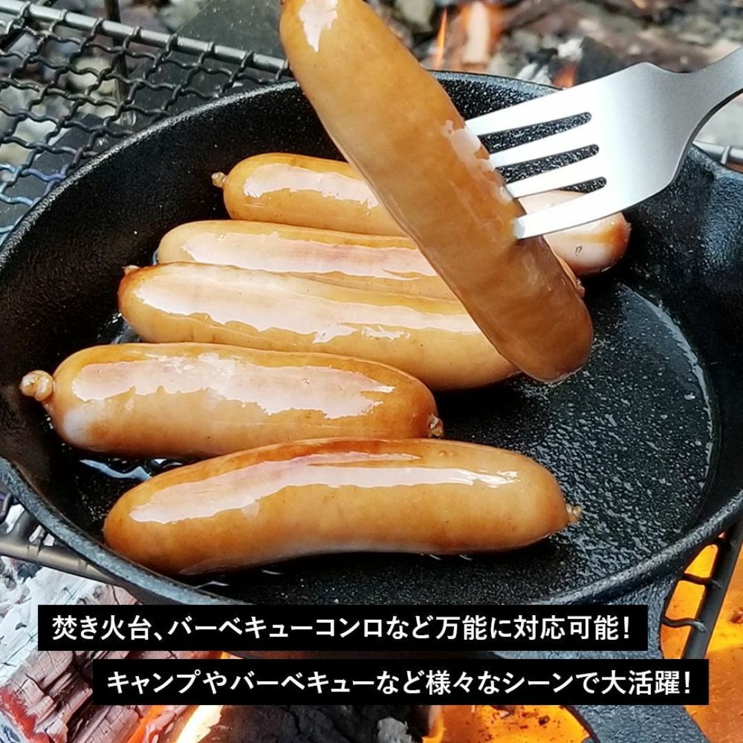 TITAN MANIA チタンマニア 網 超軽量 バーベキュー 焼き網 スポーツ/アウトドアのアウトドア(調理器具)の商品写真