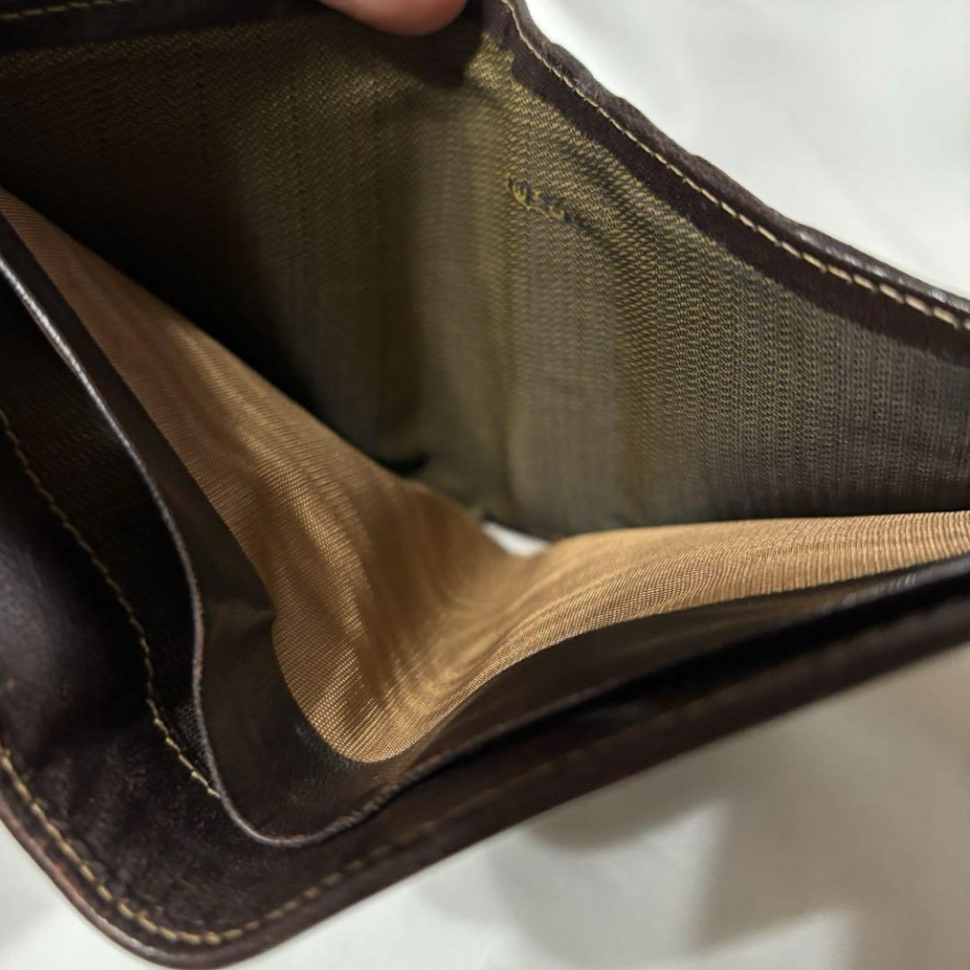 FENDI(フェンディ)のFENDI フェンディ ズッカ柄 二つ折り 財布  メンズのファッション小物(折り財布)の商品写真