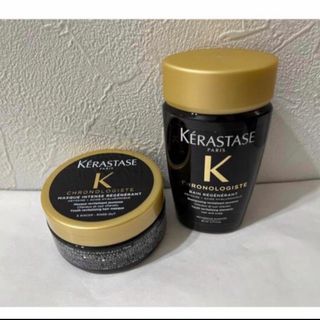 ケラスターゼ(KERASTASE)の新品 ケラスターゼ クロノロジスト 2点 バンマスク シャンプー トリートメント(オイル/美容液)