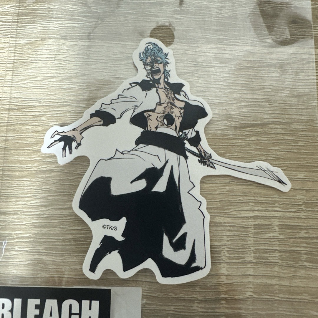 BLEACH 横浜 ステッカー グリムジョー ランドマークタワー エンタメ/ホビーのおもちゃ/ぬいぐるみ(キャラクターグッズ)の商品写真