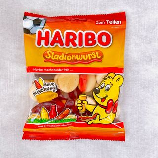 HARIBO【日本未販売】Stadionwurst 175g ホットドッグ(菓子/デザート)