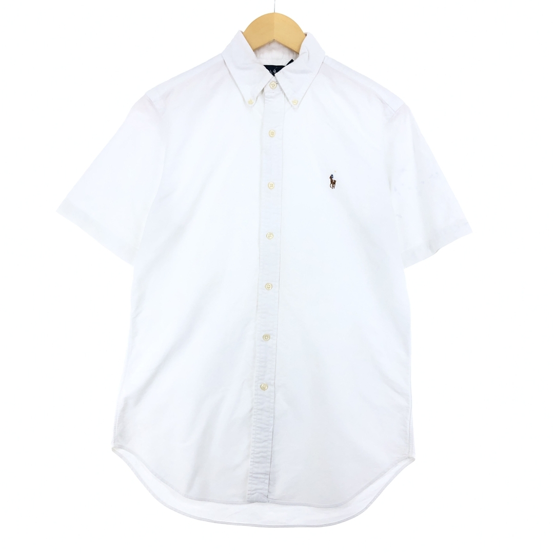 Ralph Lauren(ラルフローレン)の古着 ラルフローレン Ralph Lauren CLASSIC FIT 半袖 ボタンダウンシャツ メンズS /eaa441005 メンズのトップス(シャツ)の商品写真