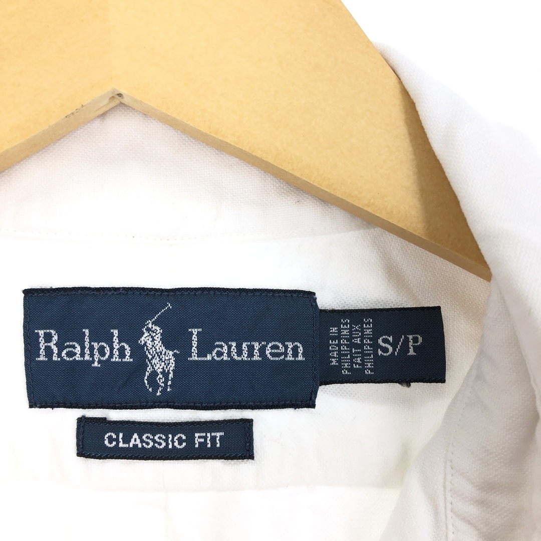 Ralph Lauren(ラルフローレン)の古着 ラルフローレン Ralph Lauren CLASSIC FIT 半袖 ボタンダウンシャツ メンズS /eaa441005 メンズのトップス(シャツ)の商品写真