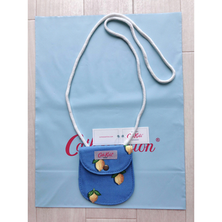 キャスキッドソン(Cath Kidston)の【新品未使用】キャスキッドソン ストラップ付き コインケース  レモン(コインケース)