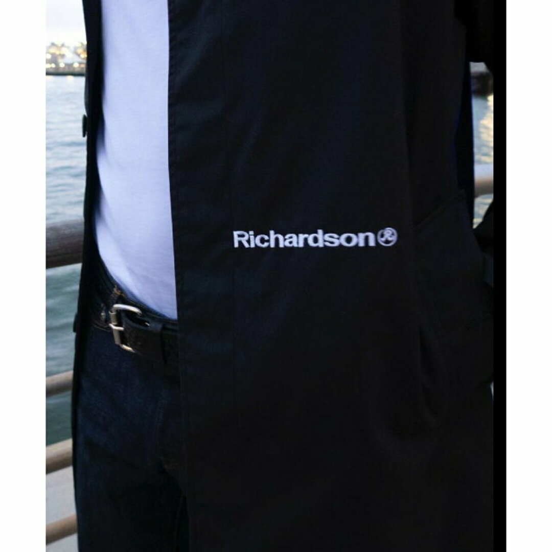 bonjour records(ボンジュールレコーズ)の【ブラック（01）】Richardson/リチャードソン Mac Trench Coat レディースのジャケット/アウター(トレンチコート)の商品写真