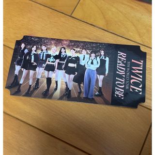 トゥワイス(TWICE)のTWICE READY TO BE ワールドツアー限定　パス(アイドルグッズ)