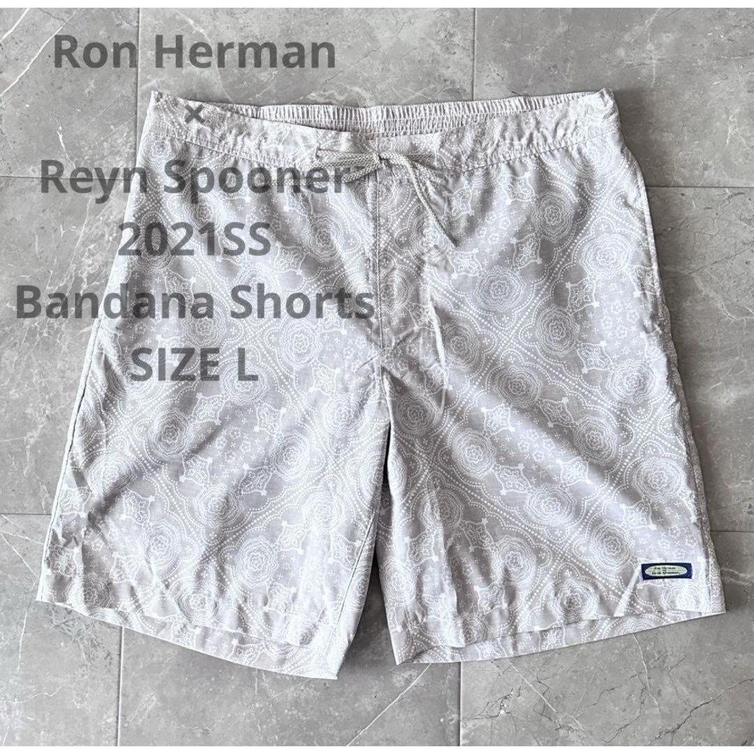 Ron Herman(ロンハーマン)のロンハーマン　レインスプーナー　ショートパンツ　メンズ　Lサイズ メンズのパンツ(ショートパンツ)の商品写真