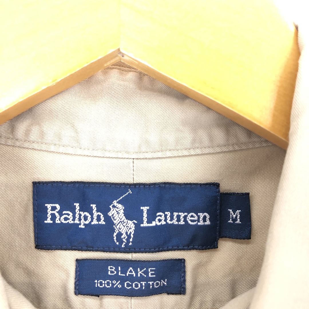 Ralph Lauren(ラルフローレン)の古着 ラルフローレン Ralph Lauren BLAKE 半袖 ボタンダウンシャツ メンズM /eaa441010 メンズのトップス(シャツ)の商品写真