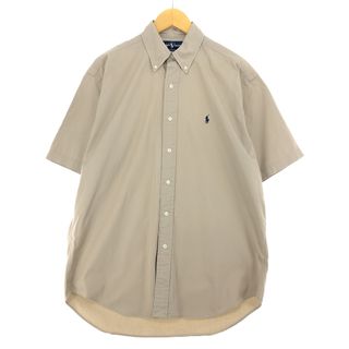 ラルフローレン(Ralph Lauren)の古着 ラルフローレン Ralph Lauren BLAKE 半袖 ボタンダウンシャツ メンズM /eaa441010(シャツ)