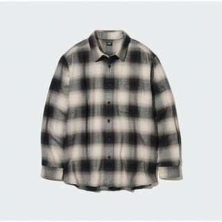 ユニクロ(UNIQLO)のuniqlo ユニクロ オンブレ チェック フランネルシャツ(シャツ)