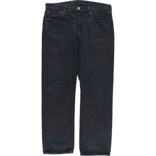 リーバイス(Levi's)の古着 リーバイス Levi's 501 後染め ブラックデニム ストレートデニムパンツ メンズw35  /eaa444966(デニム/ジーンズ)