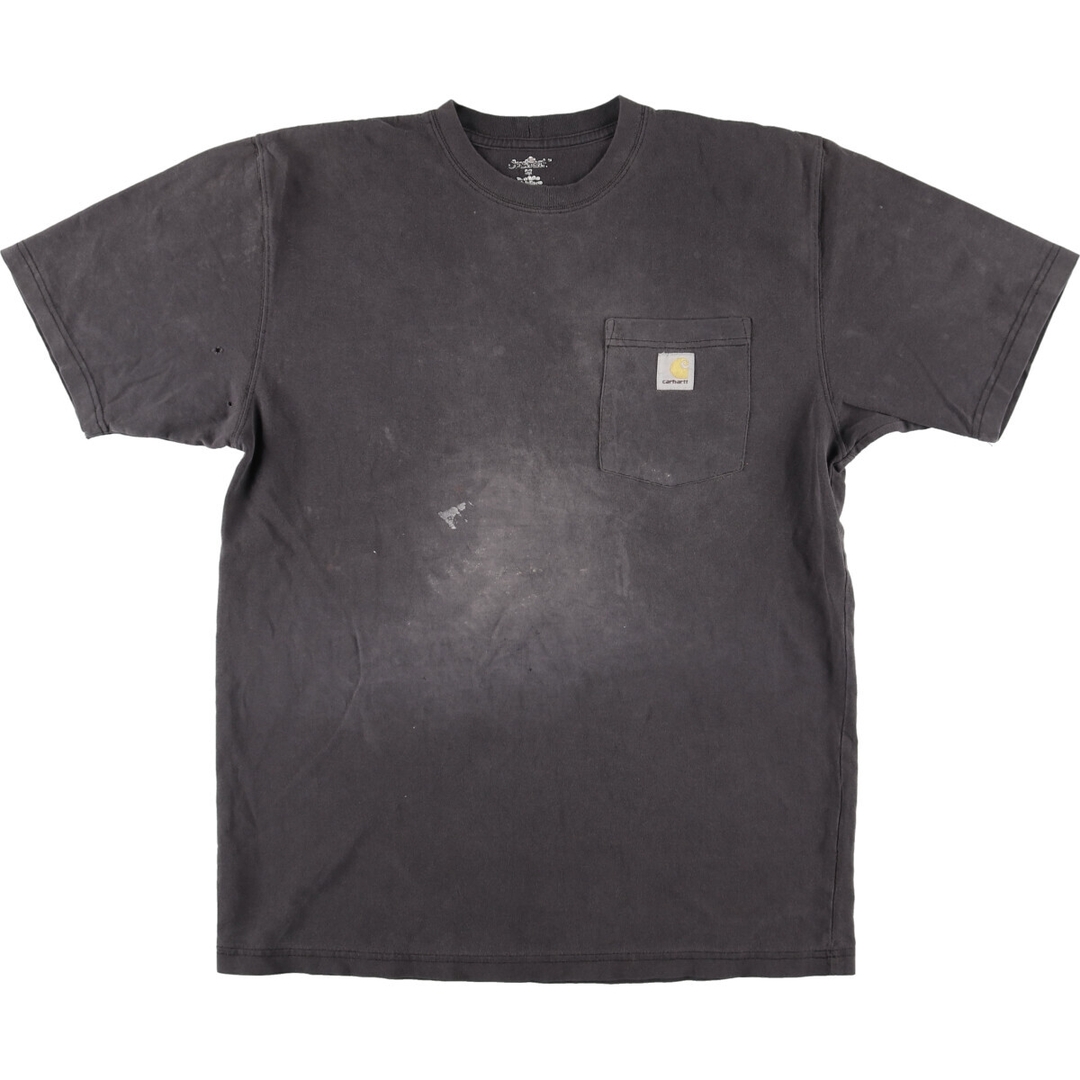 carhartt(カーハート)の古着 カーハート Carhartt 半袖 ワンポイントロゴポケットTシャツ メンズM /eaa431070 メンズのトップス(Tシャツ/カットソー(半袖/袖なし))の商品写真